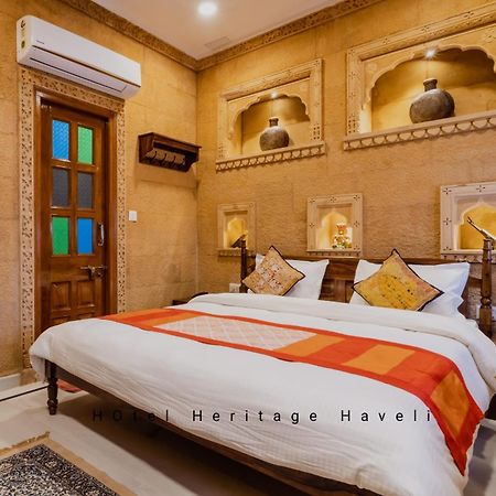 Hotel Heritage Haveli Jaisalmer Bagian luar foto