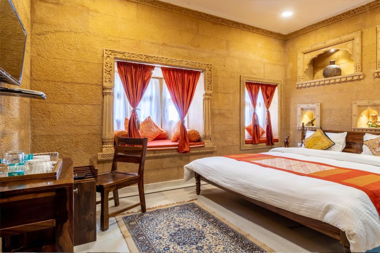 Hotel Heritage Haveli Jaisalmer Bagian luar foto