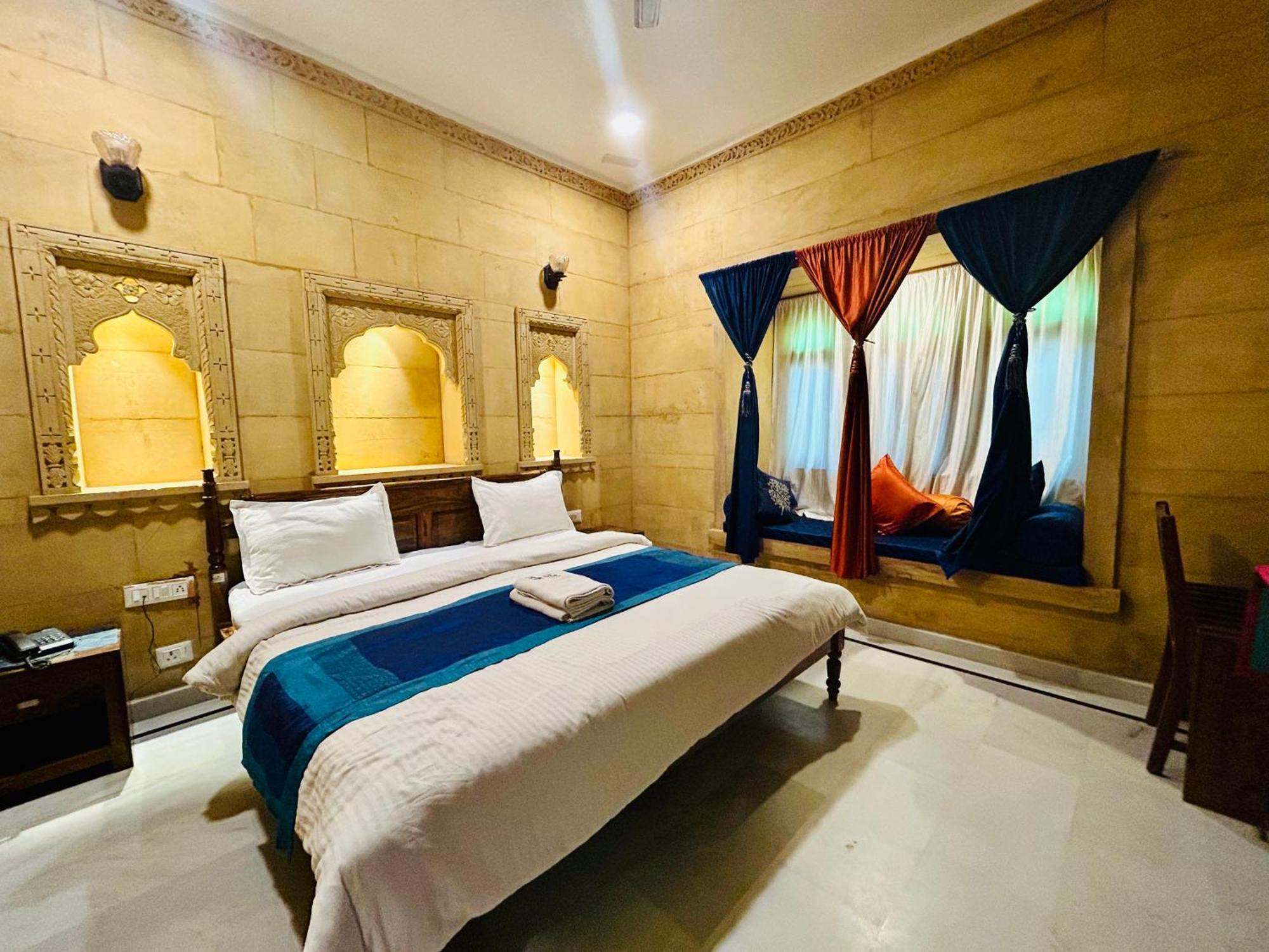 Hotel Heritage Haveli Jaisalmer Bagian luar foto
