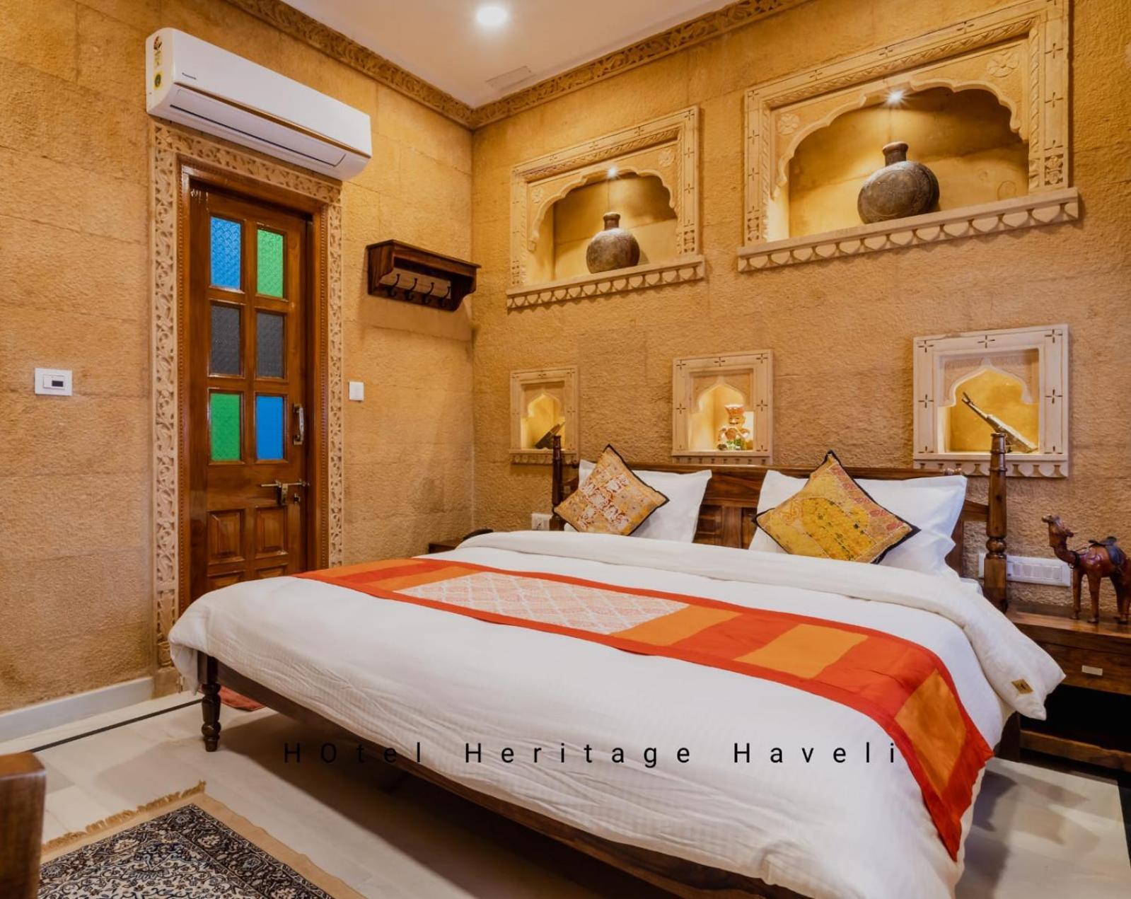 Hotel Heritage Haveli Jaisalmer Bagian luar foto